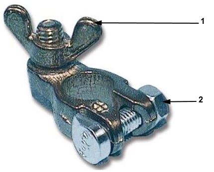 Schéma cosse batterie